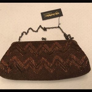 Copper beaded bag